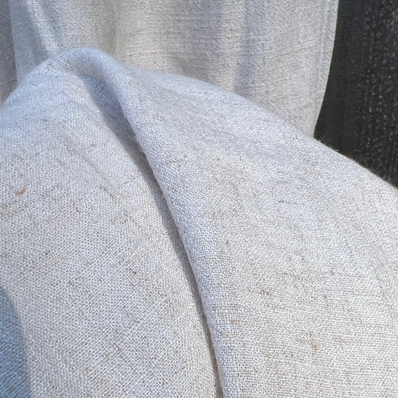 Umgee Light Cream Elastic Waist Pants - Picture 6 of 7